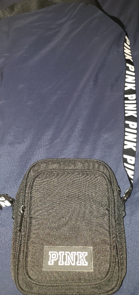 Pink crossbody bag